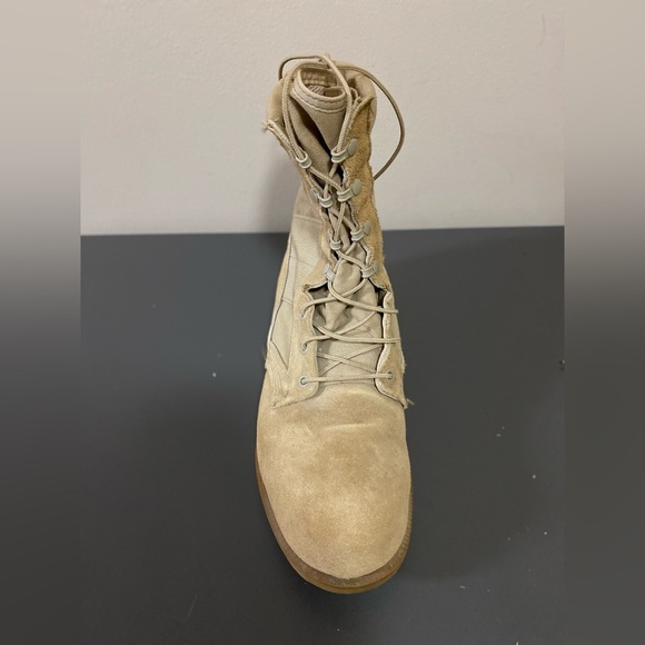 Belleville Mens Military Combat Boots Sz 10.5R Work boot Steel Toe - Picture 12 of 14